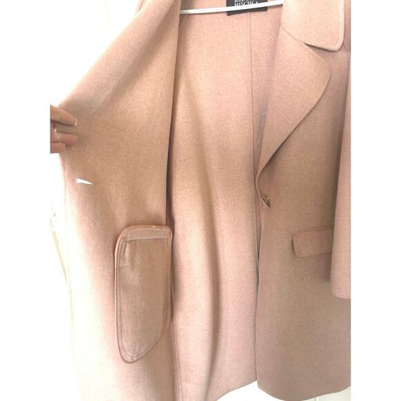 Badgley Mischka Statement Sleeve Coat Size Medium - Picture 7 of 11